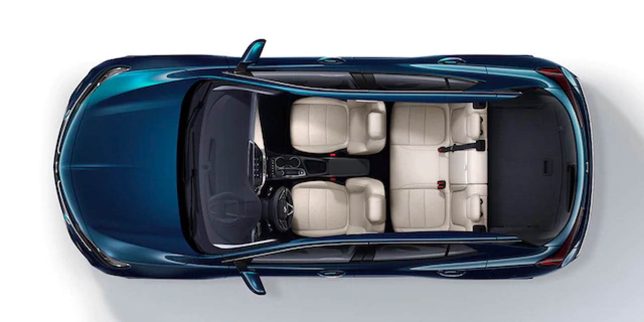 2021 Encore GX Interior View From Top