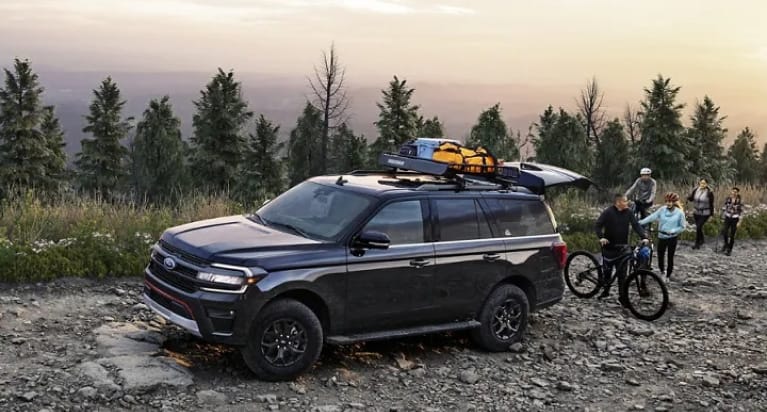 2023 Expedition parked on road