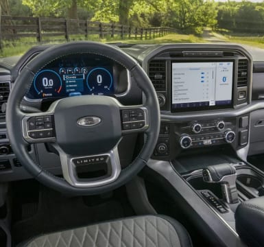 2023 Ford F-150 steering wheel