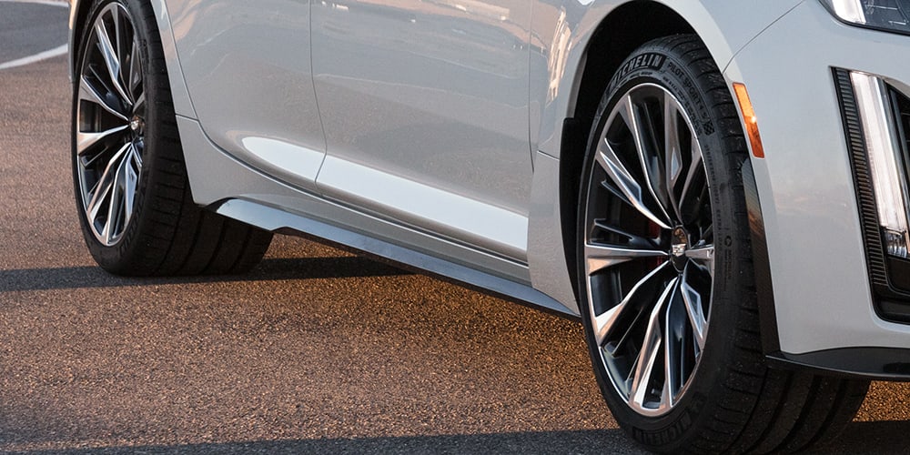 2022 Cadillac CT4-V Blackwing magnesium wheels