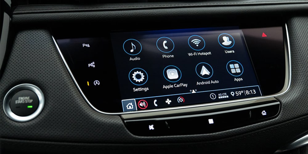 2021 Cadillac XT5 technology