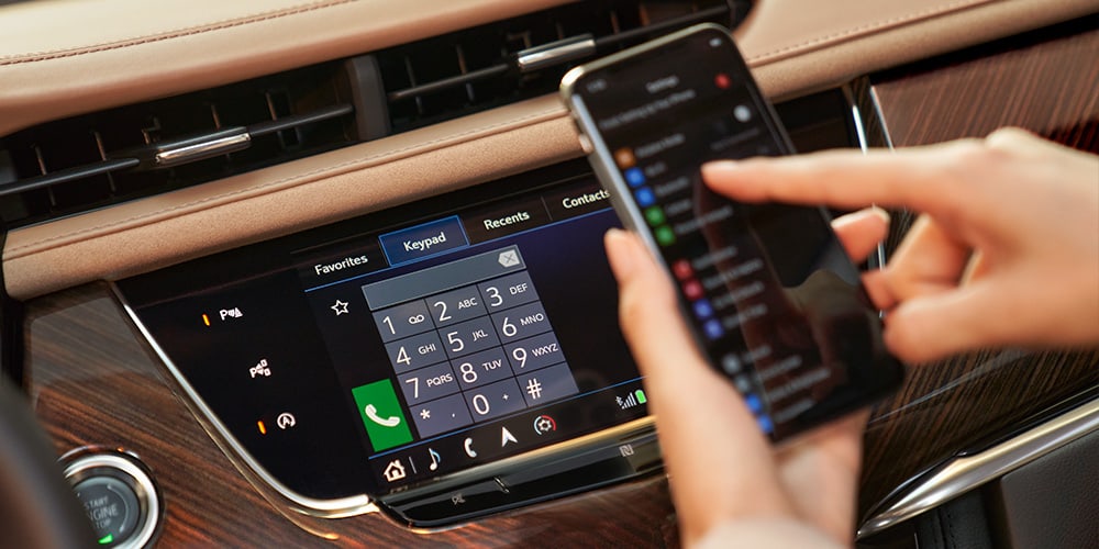 2021 Cadillac XT6 phone integration