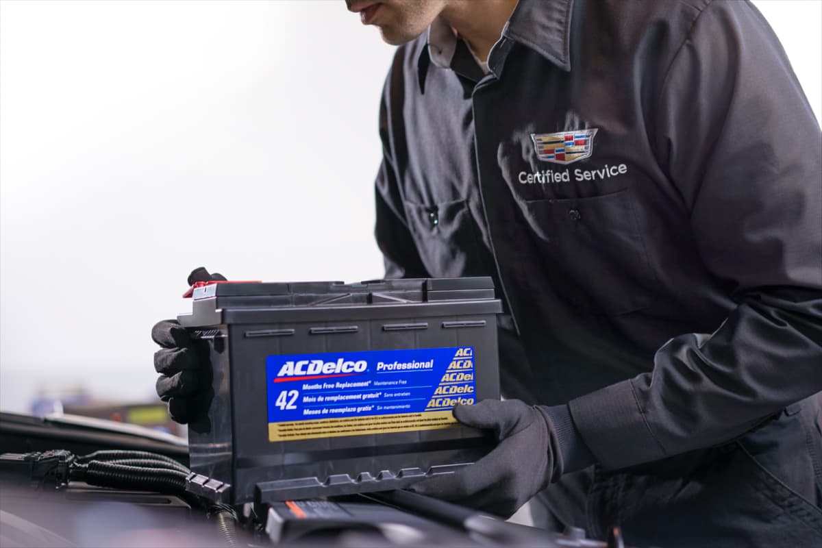 Battery Service & Replacement from Jerry Seiner Cadillac