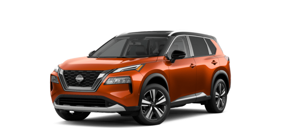 Nissan Rogue 2023 en dos tonos Sunset Drift ChromaFlair / Super Black