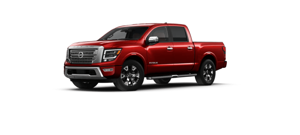 Nissan Titan 2022 en Rojo Cardenal TriCoat