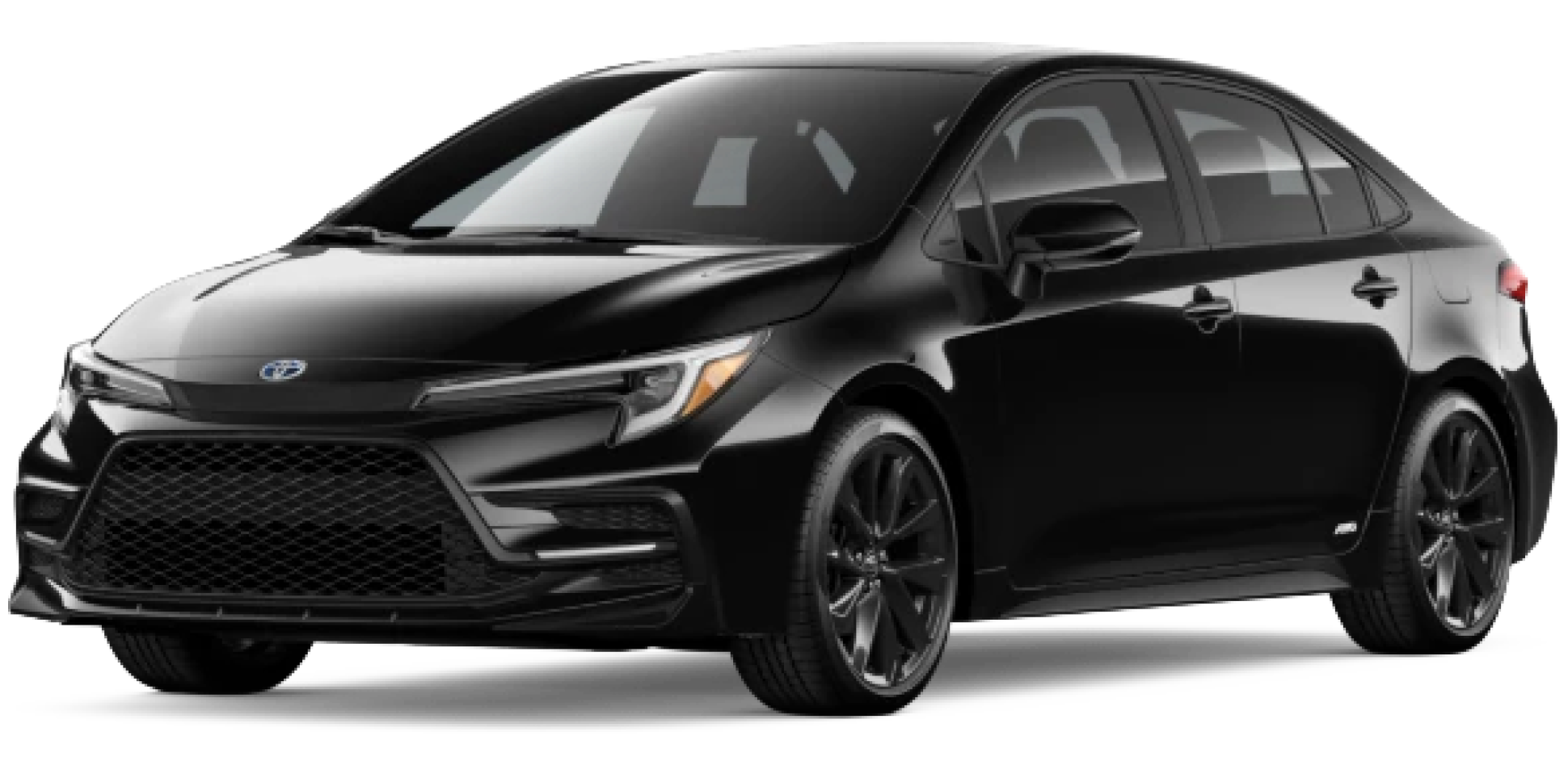 thumbnail image 2 of Black ABS Engine Cover Bonnet Trim For Toyota Corolla 2020-2025 2 of 4